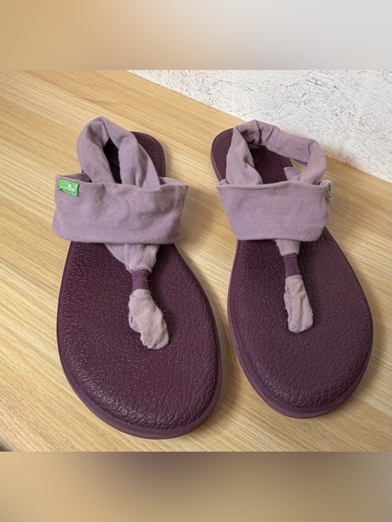 Sanuk Shoes - Sanuk Yoga Sling 2 Women's Two-Tone Plum Strap Sandals